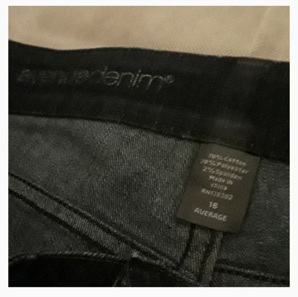 SALE AVENUE DENIM JEANS DRY CLEANED - Picture 5 of 8